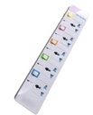 5 Socket Universal Power Extension Cord with Individual Switches(815)