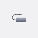 Micropack Flash 7 MDC-7HERO-GY7 Multi USB-C Adapter-Grey